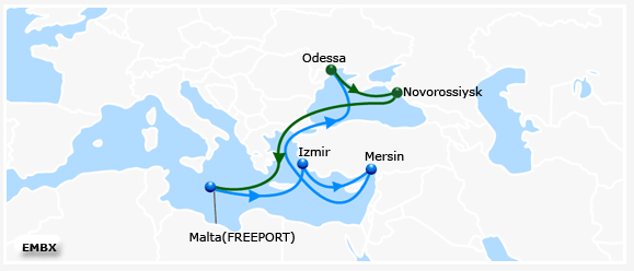 SSLMED East Med Black Sea Express